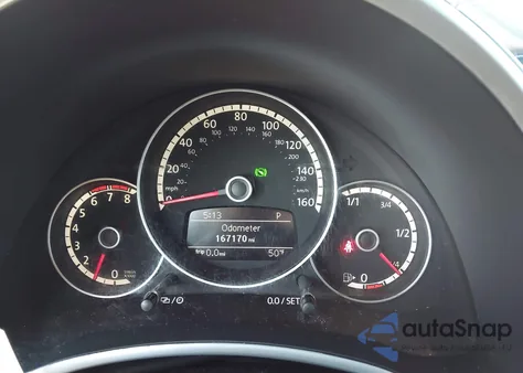 2013 Volkswagen Beetle 2.0T Turbo из США, поврежденный, VIN 3VWVS7AT0DM684887